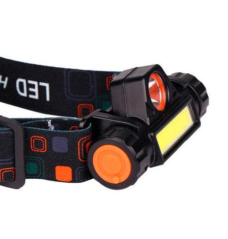 Фонарь налобный светодиодный с магнитом HIGH POWER HEADLAMP YT-872 [2 источника света] - фото 2 - id-p71731451