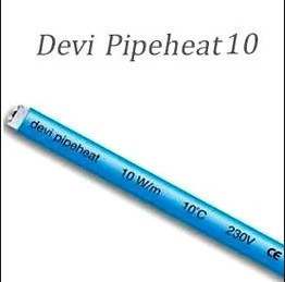 DEVIpipeheat 10 - 22 м здігінен реттелетін жылыту кабелі. (DPH-10, ұзындығы: 22 м., қуаты: 220 Вт) - фото 4 - id-p71733408