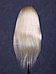 Голова-манекен с торсом блонд волос натуральный (100%) - 65 см, фото 4
