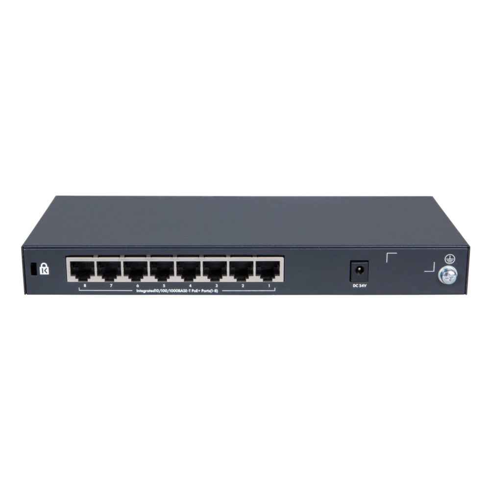 Коммутатор HPE HPE 1420 8G PoE+ (64W) Switch (JH330A)