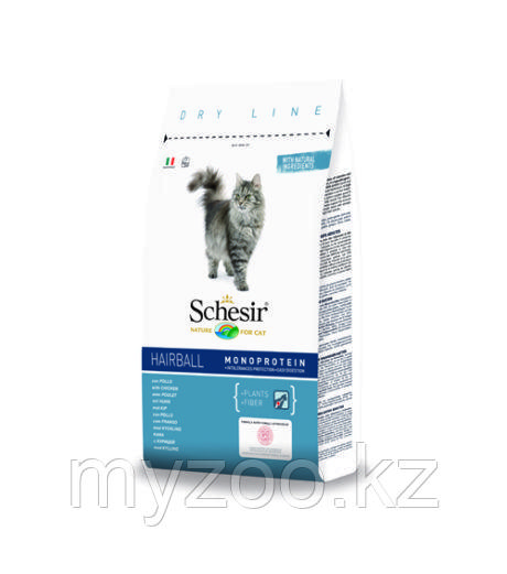 Schesir, Шезир Hairball сухой корм для выведение шерсти 400гр - фото 1 - id-p71762854