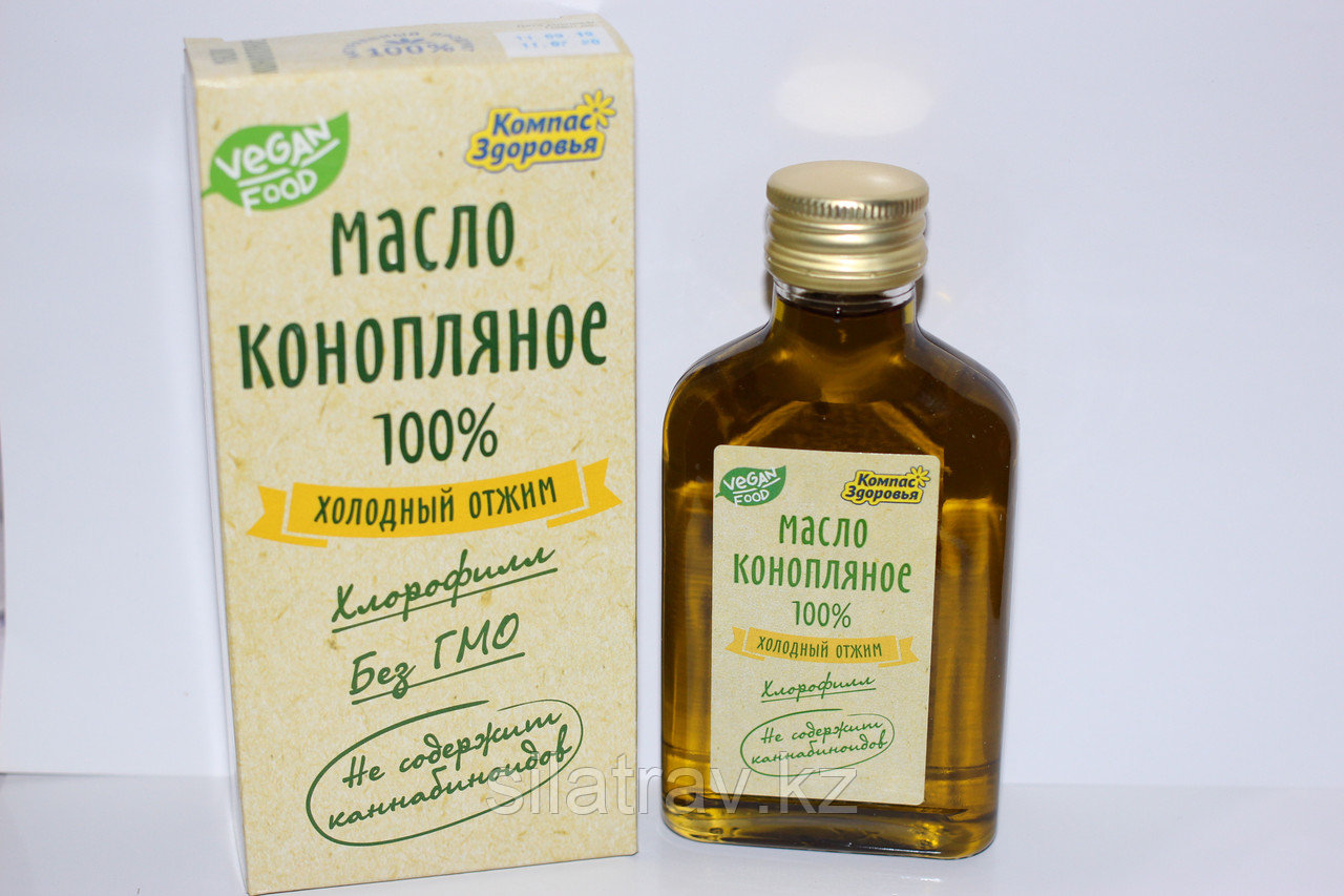 Масло конопляное Новосибирское, 100 мл, стекло