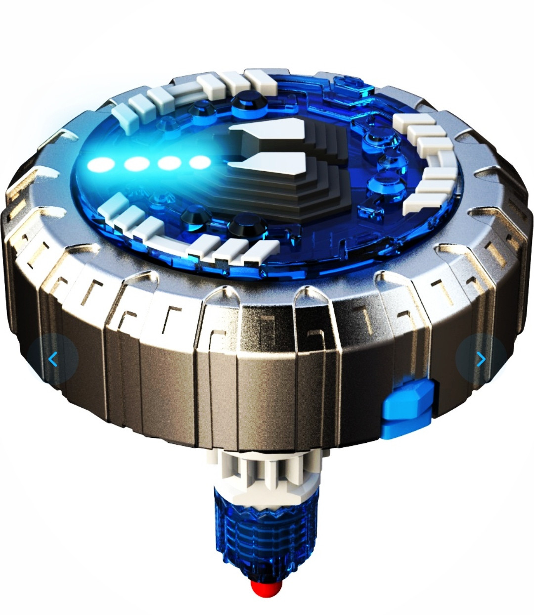 Боевой набор 2 Бластера (синий и красный) 86321  Гулливер SPINNER M.A.D