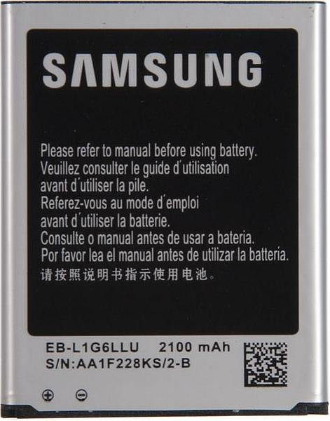 Аккумулятор для Samsung Galaxy S3 i9300 (EB-L1G6LLU, 2100 mah)
