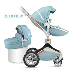 Детская коляска Hot Mom F023 Blue 2в1