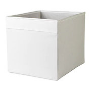 Коробка ДРЁНА белый 33x38x33 см ИКЕА, IKEA