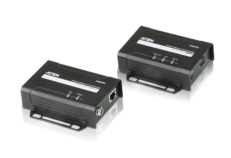 Комплект ATEN VE801-AT-G, HDMI по HDBaseT