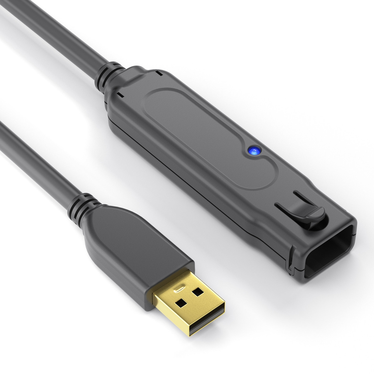 Удлинитель активный PureLink DS2100-120, USB2.0 A-A, 12м