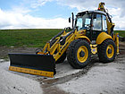 Отвал поворотный (лемех) , механическое управление, резиновая кромка, ширина 2400мм , фото 2