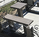 Гранитные столы и лавки на кладбище, фото 10