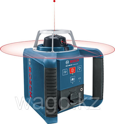 Лазерный нивелир, ротационный, Bosch GRL 300 HV Professional, 300 м (радиус), 0 601 061 501, фото 2