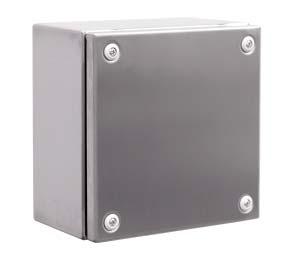 Сварной металлический корпус CDE из нержавеющей стали (AISI 304), 150 x 150 x 120 мм - фото 1 - id-p71839986