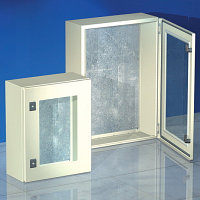 Навесной шкаф CE, с прозрачной дверью, 400 x 300 x 200мм