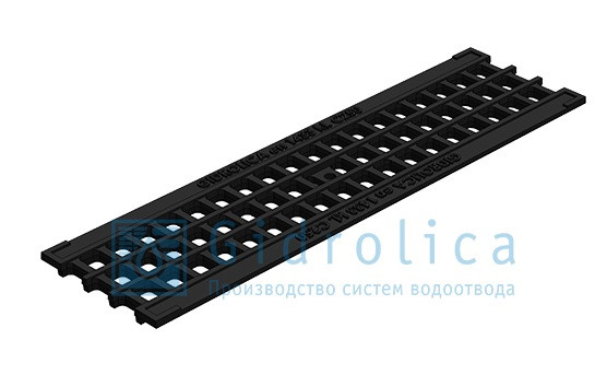 507 Решетка водоприемная РВ -10.13,6.50 ячеистая чугунная ВЧ, кл.С