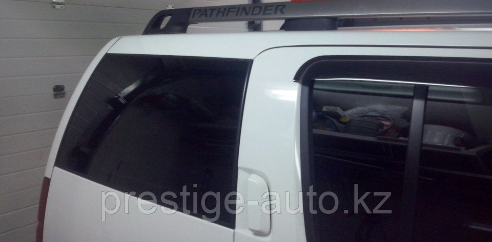 Наклейки на рейлинги Nissan Pathinder R51 2005- - фото 3 - id-p6555905