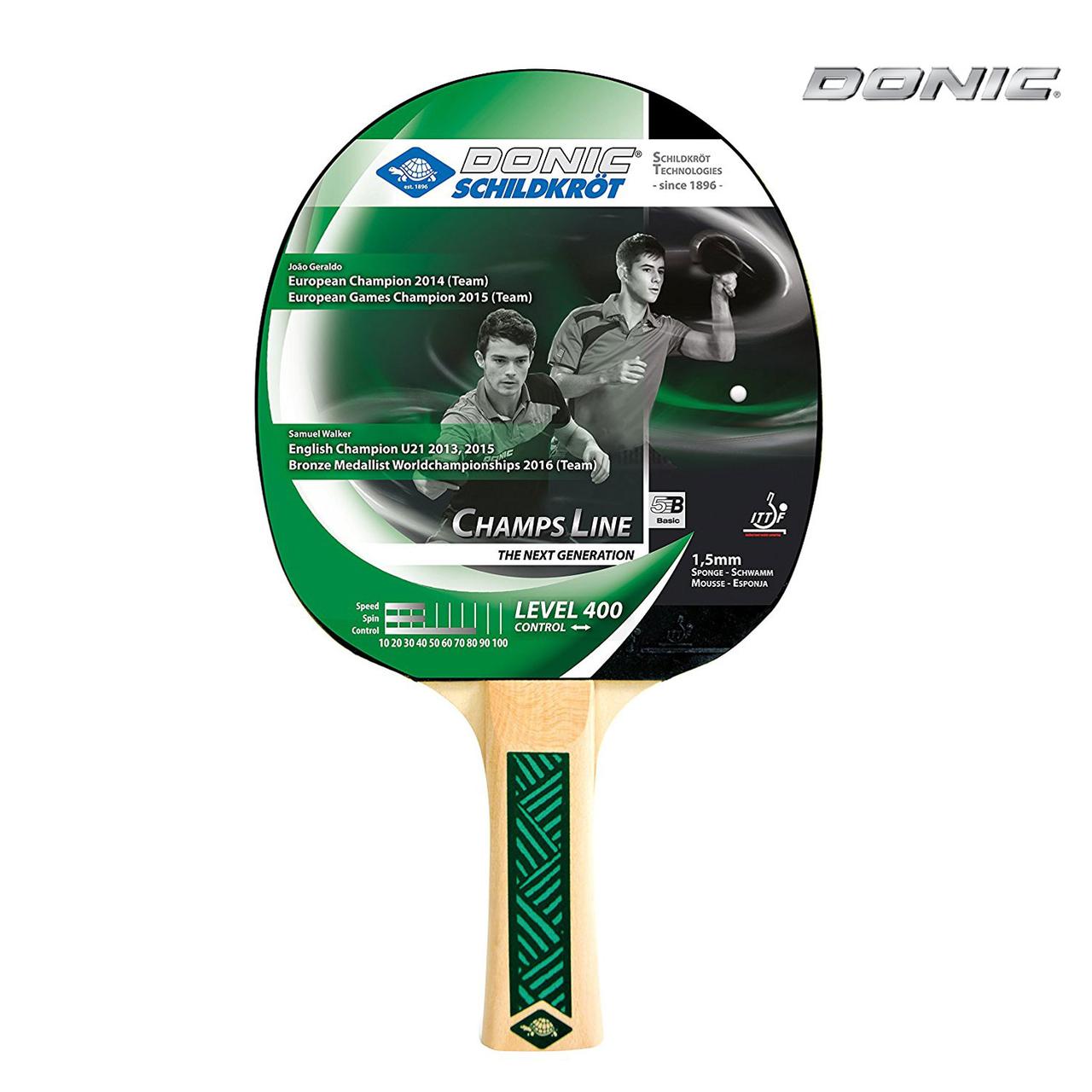 Ракетка для настольного тенниса DONIC Champs 400, фото 1
