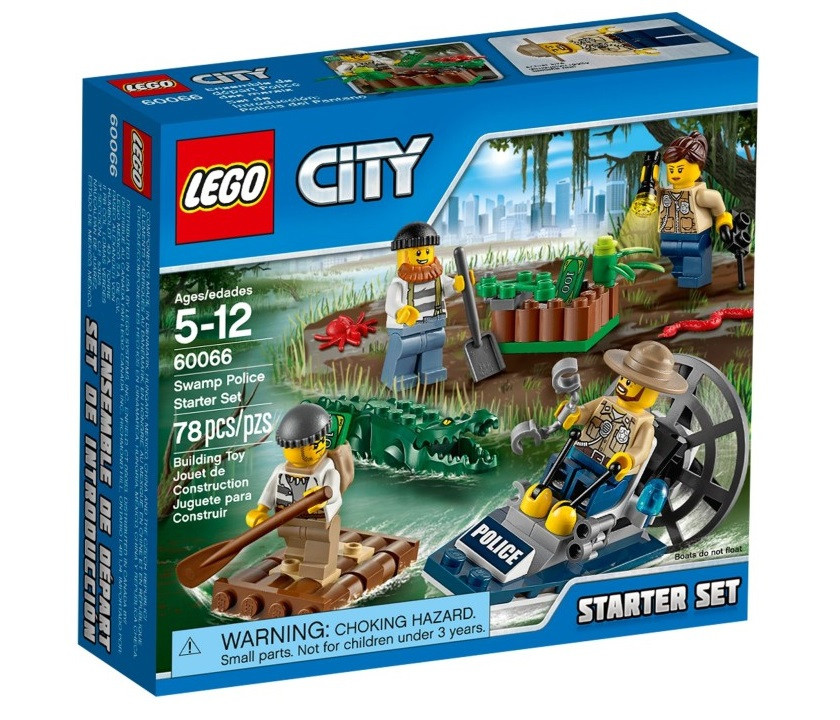 60066 Lego City Новая Лесная Полиция для начинающих, Лего Город Сити