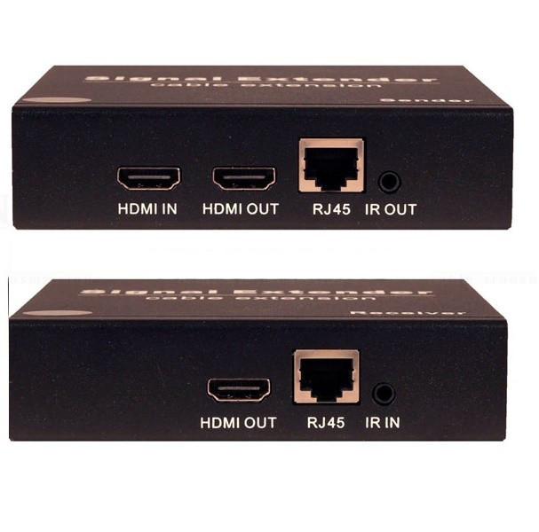 Комплект OSNOVO TLN-Hi/2+RLN-Hi/2, передача HDMI, ИК, RS232 по IP (H.264) до 200м