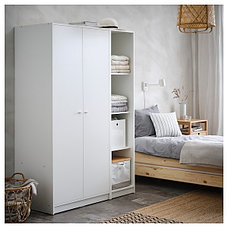 Шкаф платяной 2-дверный КЛЕППСТАД 79x176 см ИКЕА, IKEA, фото 4