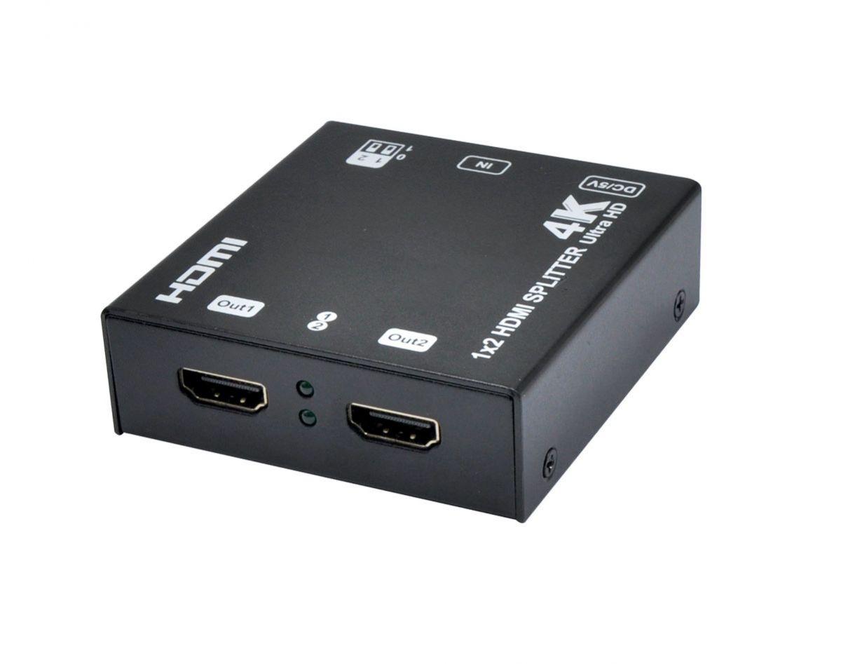Усилитель-распределитель Osnovo D-Hi102/1, 1:2 HDMI