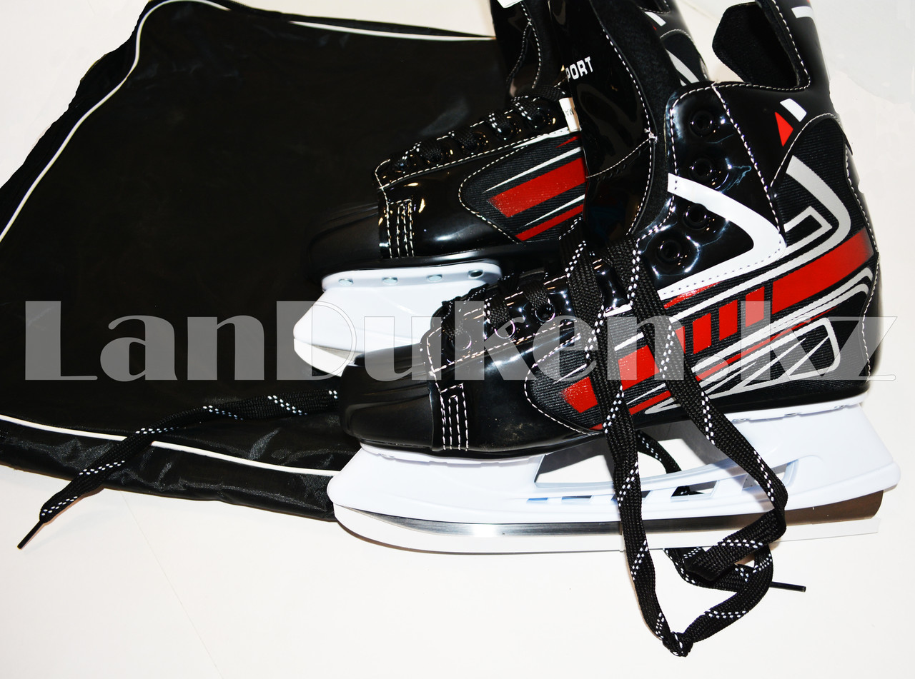 Хоккейные коньки GF-Sport (белая подошва) GF-501 - фото 6 - id-p71862935