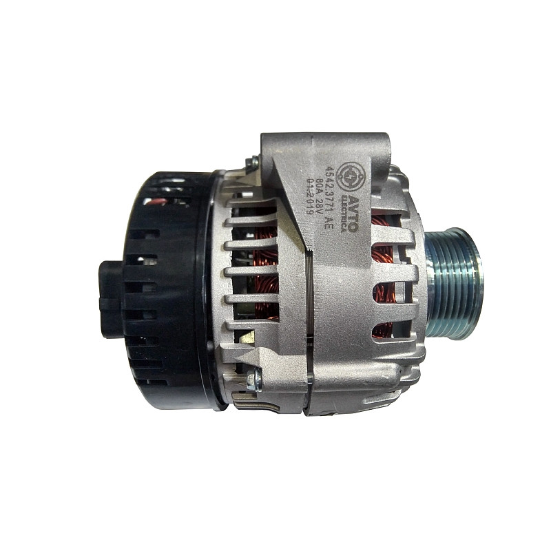 генератор камаз 4542. генератор 4542. евро-3 28в 80а (прамо). 4542. генератор 28в 80а 4542.