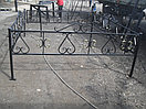 Металлические ограды на кладбище, фото 4