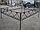 Металлические ограды на кладбище, фото 2