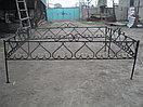 Металлические ограды на кладбище, фото 3