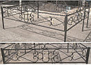 Металлические ограды на кладбище, фото 4