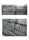 Металлические ограды на кладбище, фото 8