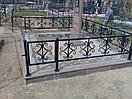 Металлические ограды на кладбище, фото 5