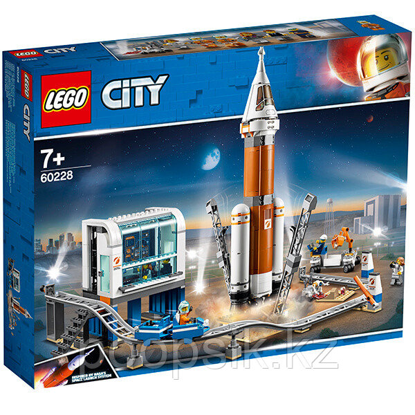 Lego City Ракета для запуска в далекий космос и пульт управления запуском 60228