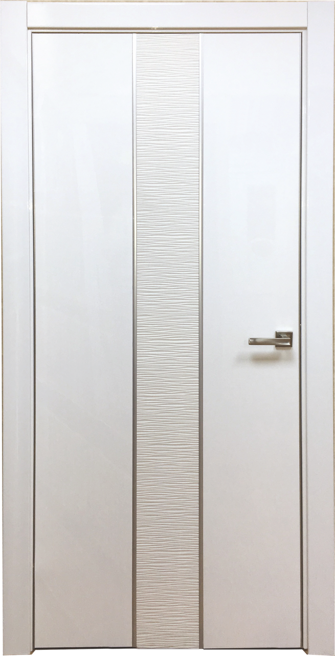 Межкомнатная дверь из ПВХ Герда белая - фото 1 - id-p71864290