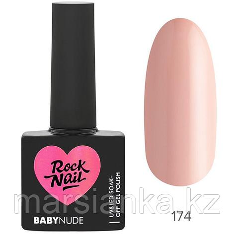 Гель-лак RockNail BabyNude #174 Creme Brulee, 10мл, фото 2