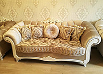 Диван  раскладной, софа и кресло  модель Барокко