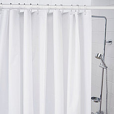Штора для ванной БЬЕРСЕН белый 180x200 см ИКЕА IKEA, фото 3