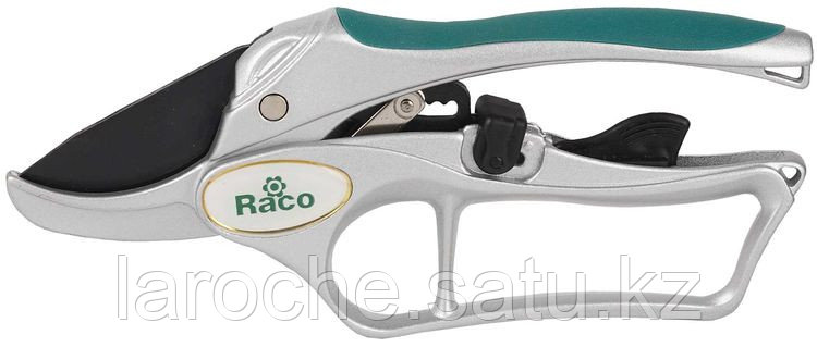 Секатор RACO с алюминиевыми рукоятками, храповый механизм, 200мм - фото 1 - id-p6560236