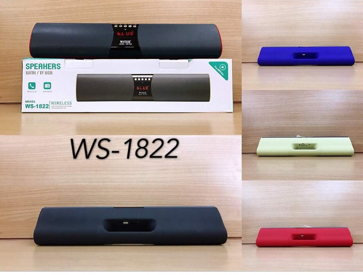 Блютуз колонка Wster Ws-1822 с мощным звуком