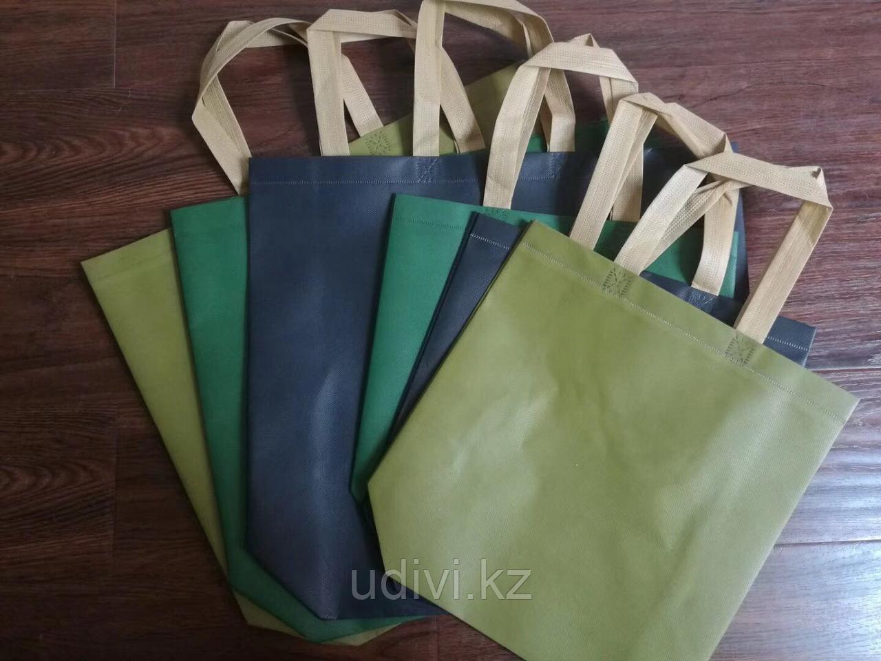 Эко-сумки из спанбонда с ручками под логотип - фото 9 - id-p69267972