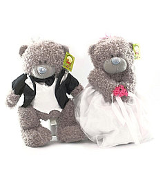 Мягкие игрушки" Жених и Невеста"Тедди 23 см