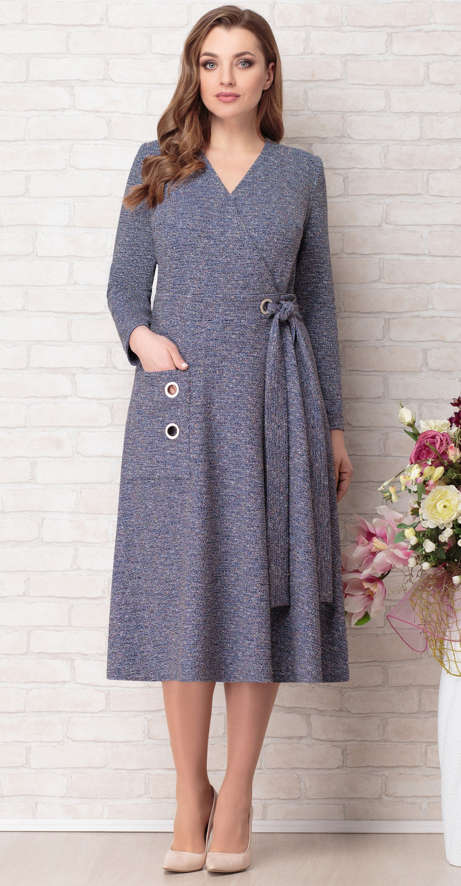 Платье Aira Style-734, синий, 54