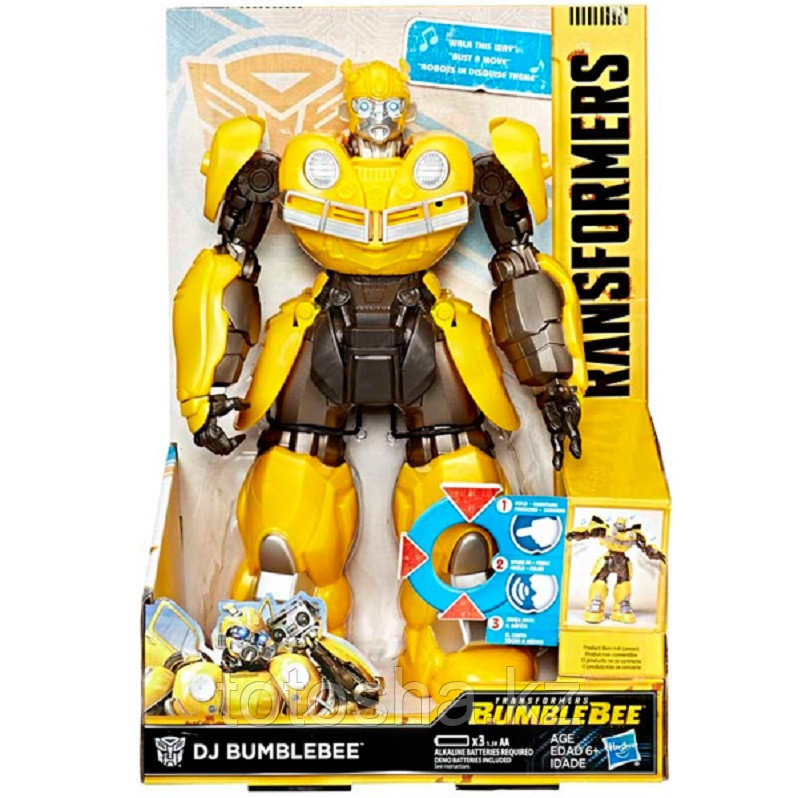 Hasbro Transformers E0850 DJ Bumblebee ( Бамблби Ди Джей )