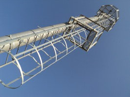 Мачты осветительные высотой 21, 28, 35, 45 м серия 3.501.2-123