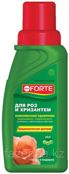 Удобрение Bona Forte для Роз и Хризантем №1 Красота - фото 1 - id-p71919045