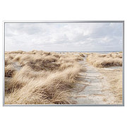 Картина с рамой БЬЁРКСТА Песчаные дюны 200x140 см ИКЕА