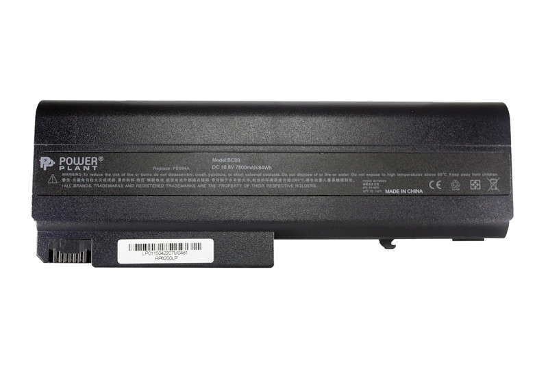 Аккумулятор PowerPlant для ноутбуков HP Business Notebook 6510b (HSTNN-UB08) 10.8V 7800mAh