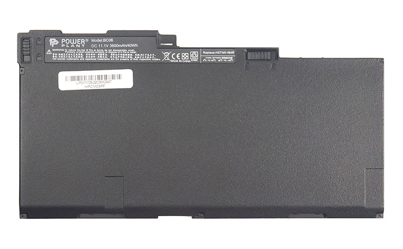 Аккумулятор PowerPlant для ноутбуков HP EliteBook 740 Series (CM03, HPCM03PF) 11.1V 3600mAh - фото 1 - id-p71970572