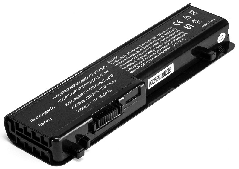 Аккумулятор PowerPlant для ноутбуков DELL Studio 1747 ( M909P DE1745-6/1747) 11.1V 5200mAh