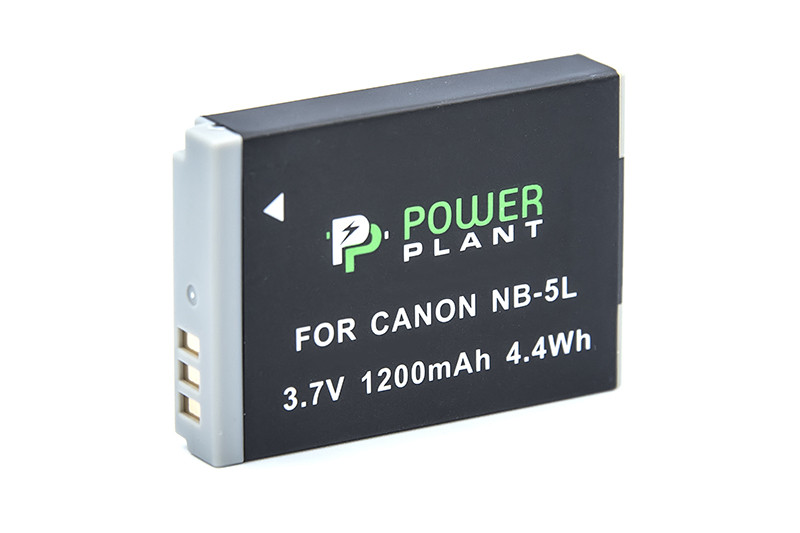 Аккумулятор PowerPlant Canon NB-5L 1200mAh - фото 1 - id-p71970770